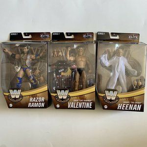 WWE Elite Legends Series 7 Set Of 3 Greg Valentine